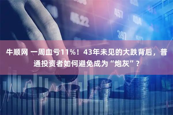 牛顺网 一周血亏11%！43年未见的大跌背后，普通投资者如何避免成为“炮灰”？