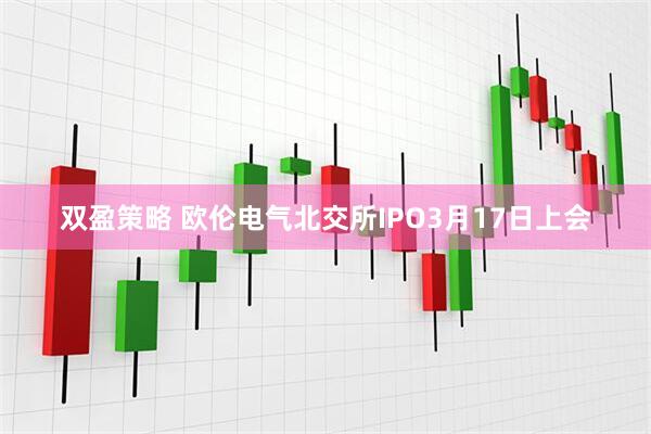 双盈策略 欧伦电气北交所IPO3月17日上会