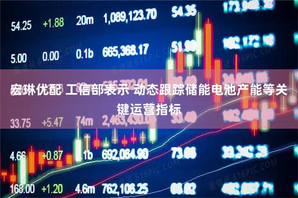 宏琳优配 工信部表示 动态跟踪储能电池产能等关键运营指标
