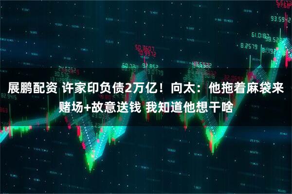展鹏配资 许家印负债2万亿！向太：他拖着麻袋来赌场+故意送钱 我知道他想干啥